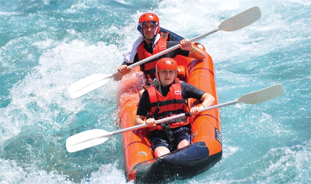 RAFTING TOUR at KOPRULU CANYON